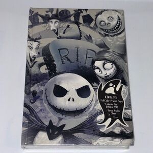 NEW The Nightmare Before Christmas Illustrated Calendar Black Jack & Sally